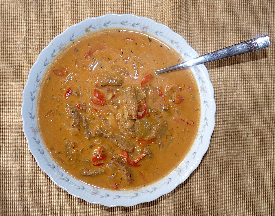 Bild von Sahnige Gyrossuppe