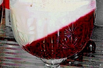 Panna cotta mit Himbeer - Gelee 52
