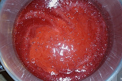 Panna cotta mit Himbeer - Gelee 51