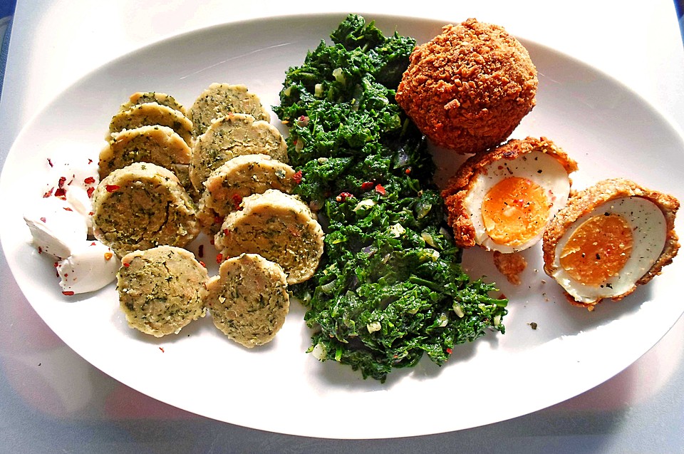 Töginger frittierte wachsweiche Eier von Herta | Chefkoch.de