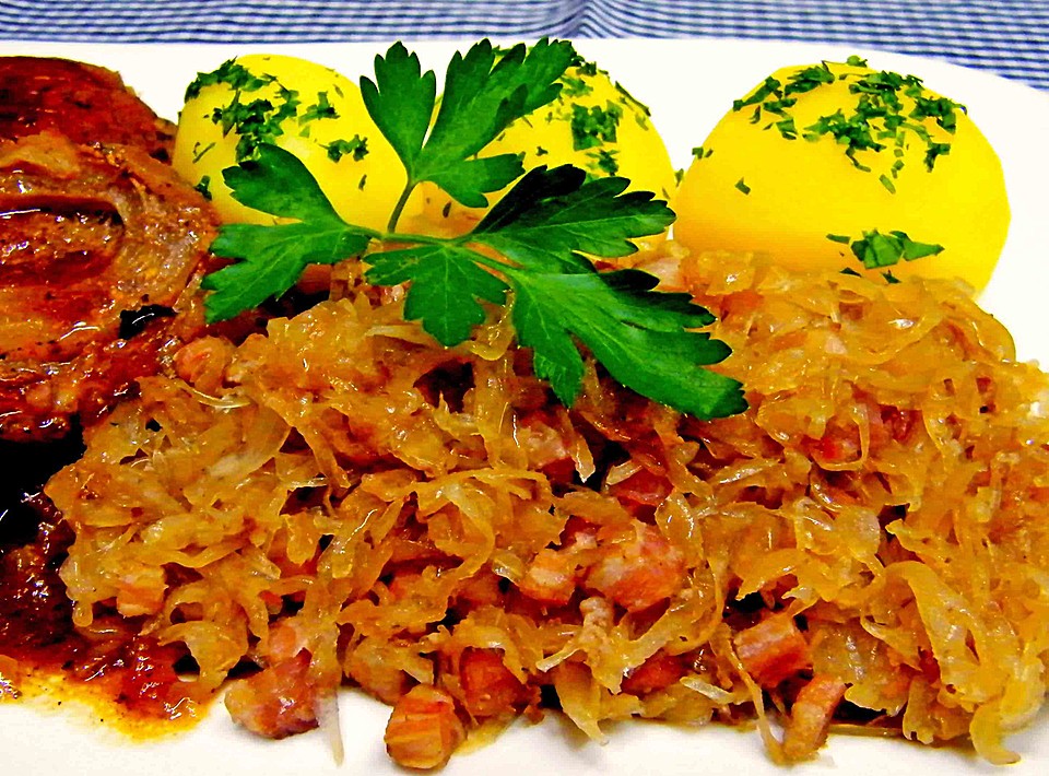 Gebratenes Sauerkraut von 71_catlady | Chefkoch.de