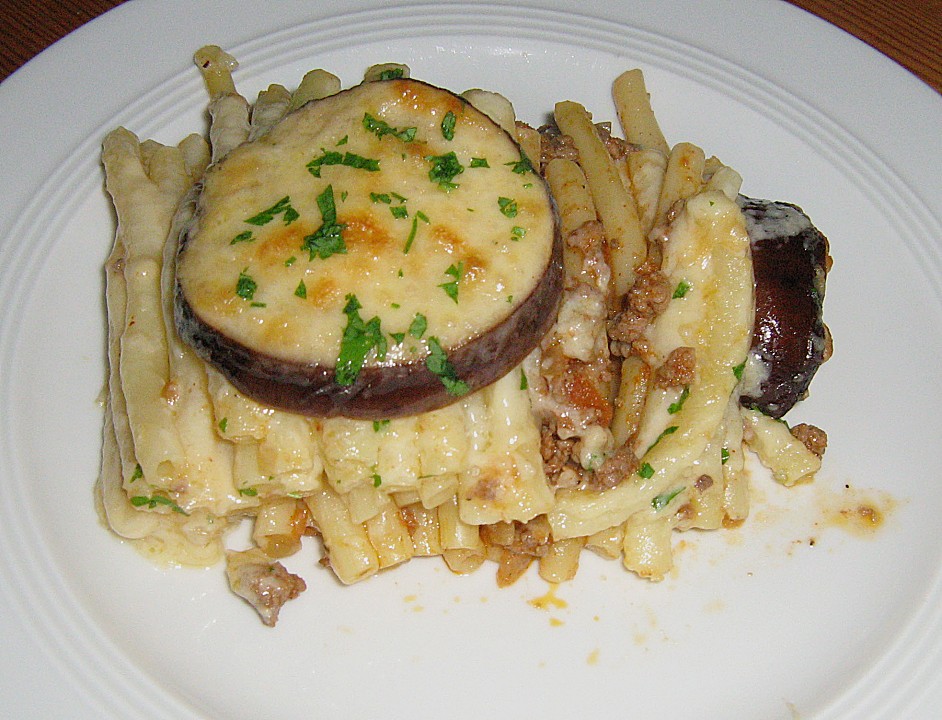 Auberginenauflauf mit Tagliatelle von mickyjenny | Chefkoch.de