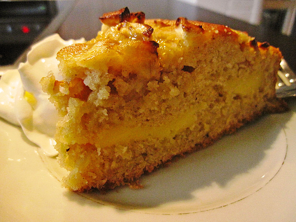 apfelkuchen puddingcreme chefkoch