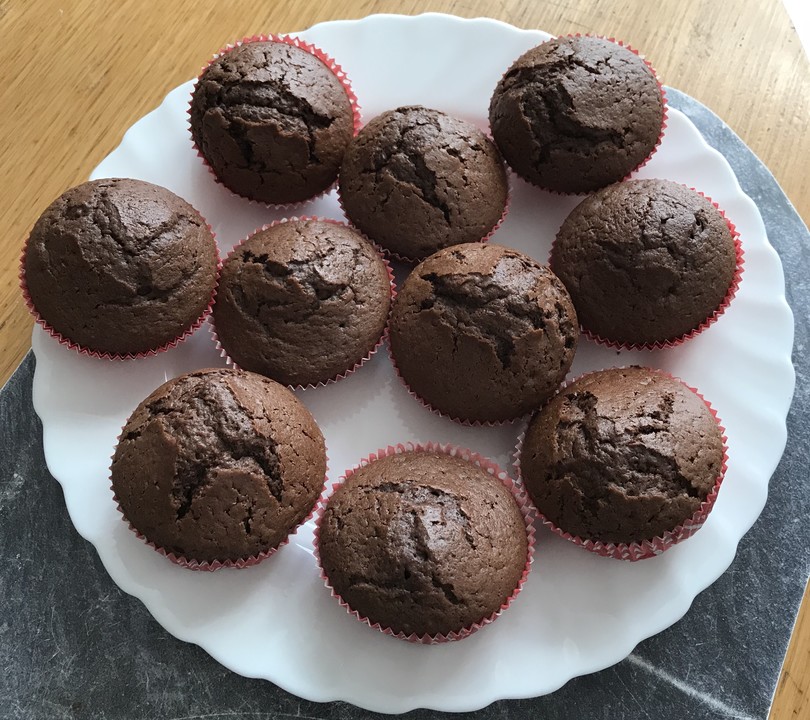 Schokomuffins von rescueann | Chefkoch.de