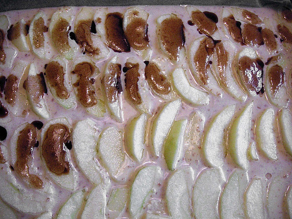 Apfelpfannkuchen vom Blech von zuckerschnautze | Chefkoch.de