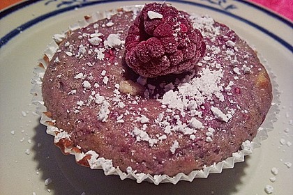 Wei E Schokolade Himbeer Muffins Von Sylviamaria Chefkoch De