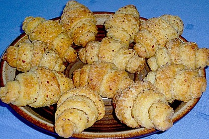 Gerollte Mini-Nusshörnchen 10