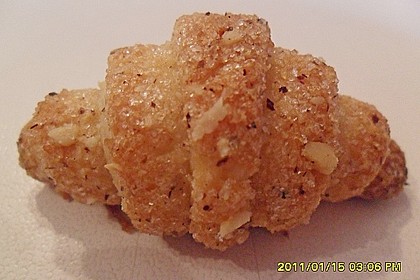 Gerollte Mini-Nusshörnchen 153