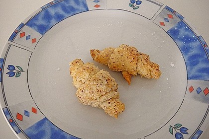 Gerollte Mini-Nusshörnchen 91
