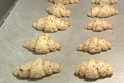 Gerollte Mini-Nusshörnchen 192