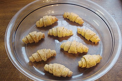 Gerollte Mini-Nusshörnchen 119