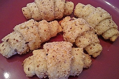 Gerollte Mini-Nusshörnchen 23