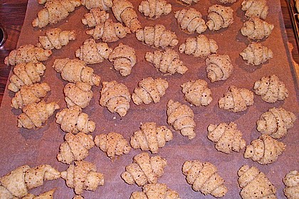 Gerollte Mini-Nusshörnchen 21