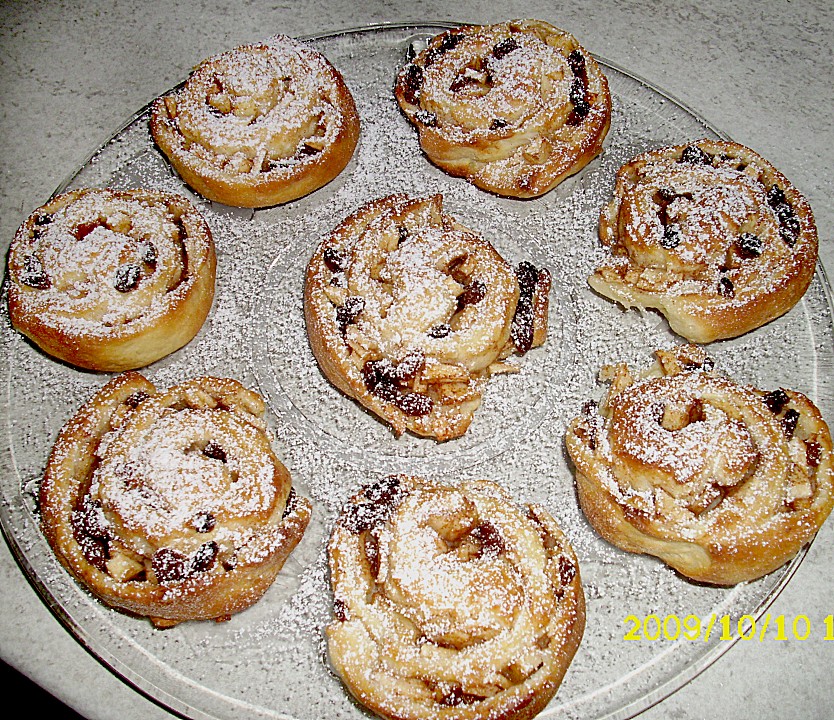 Apfel - Zimt - Schnecken von pinktroublebee | Chefkoch.de