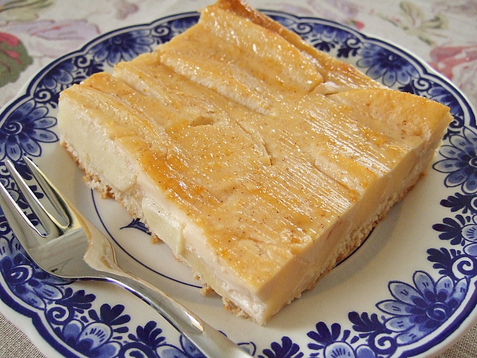 Apfel - Hefekuchen mit Schmandguss von pinktroublebee | Chefkoch.de