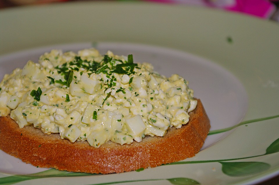Fettarmer Eiersalat ohne Mayonnaise von skakanka84 | Chefkoch.de