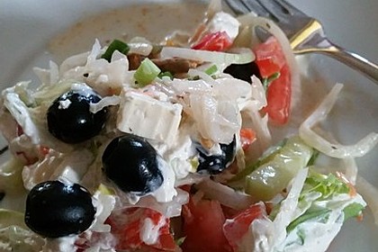 Uschis griechischer Schichtsalat 2