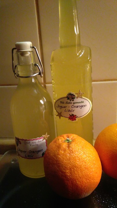 Ingwer - Orangen - Likör von elmjägerin | Chefkoch.de