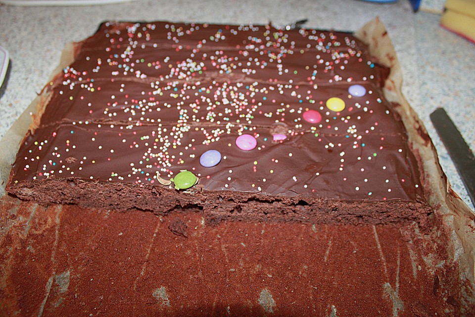 Katjas Schokokuchen vom Blech von kadderle | Chefkoch.de