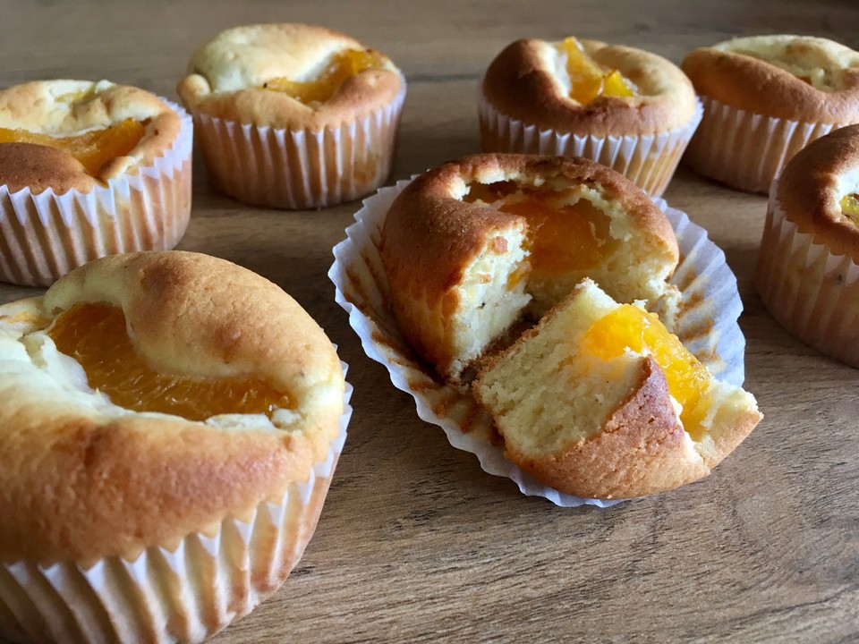 Zitronen - Muffins mit Aprikosen von Pumpkin-Pie | Chefkoch.de