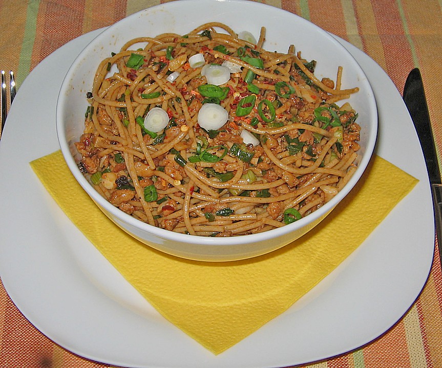 Asiatischer Spaghettisalat von lorber | Chefkoch.de