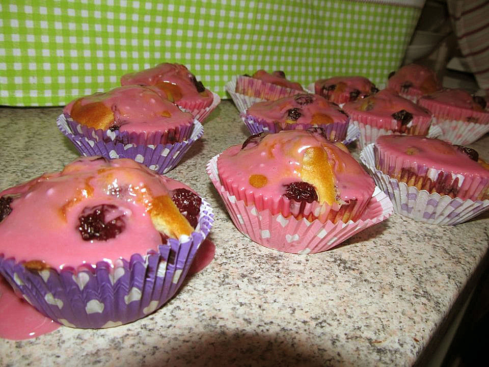 Quark Kirsch Muffins von MyxinTM Chefkoch.de