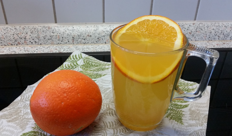 Frischer Ingwer - Orangen - Tee von Nicole-Ddorf | Chefkoch.de
