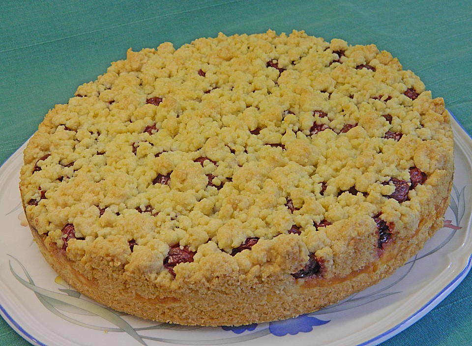 Kirschkuchen mit Streuseln von Mama0007 | Chefkoch.de