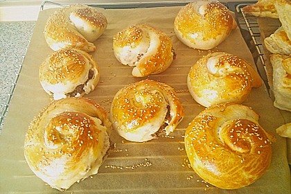 Türkische Hefeteilchen 51
