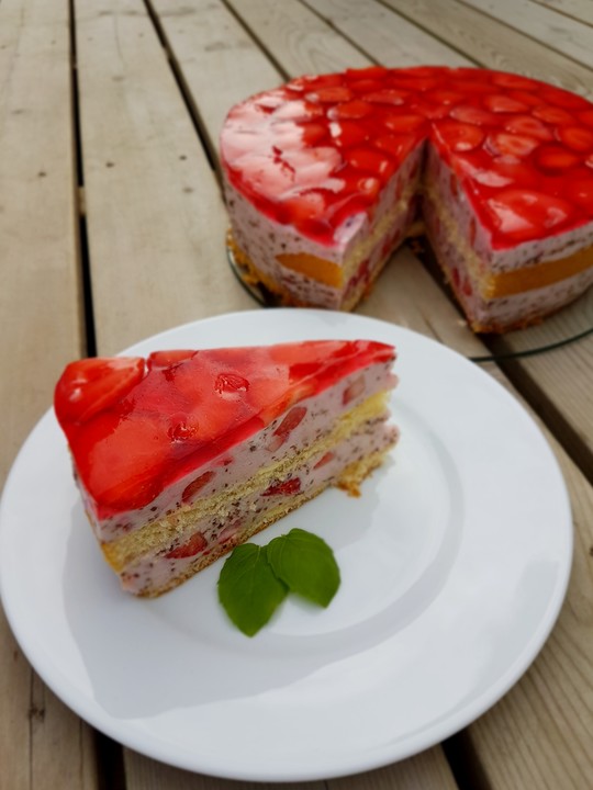 Erdbeer - Quark - Torte Von Speedymaus | Chefkoch.de