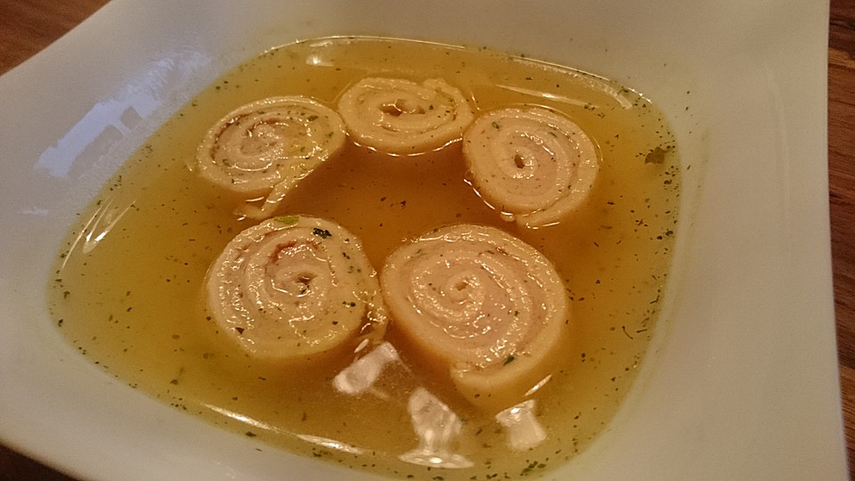 Brätstrudel als Suppeneinlage von ufaudie58 | Chefkoch.de