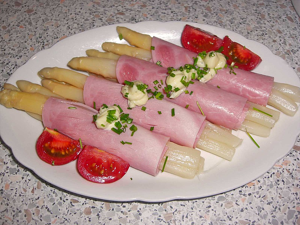 Spargelröllchen mit Schinken von moppeldiefischin | Chefkoch.de