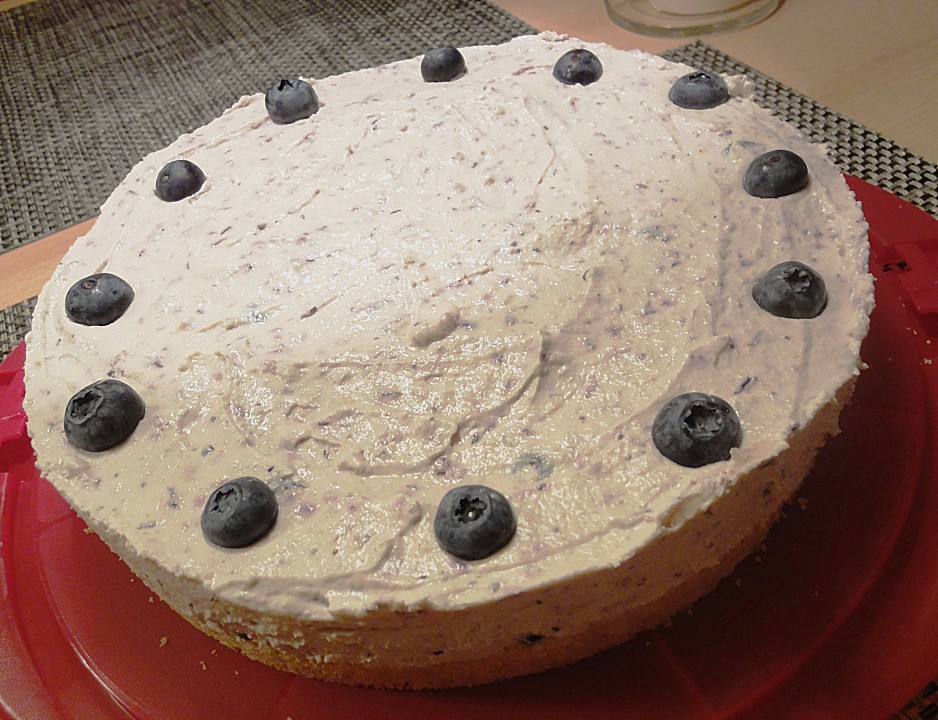 Heidelbeer - Quark - Torte - Ein schönes Rezept | Chefkoch.de