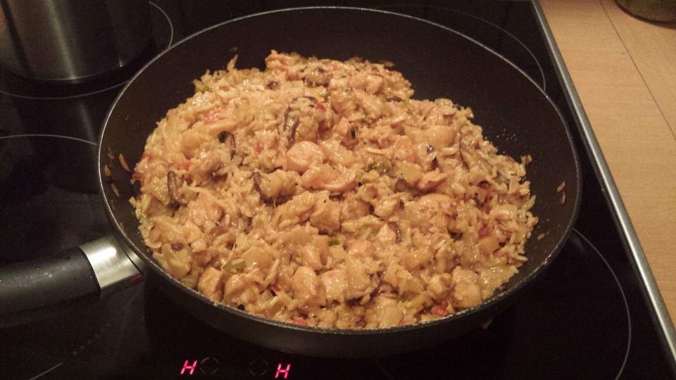 Hähnchen-Ananas-Curry mit Kokosmilch von ohoboho | Chefkoch.de