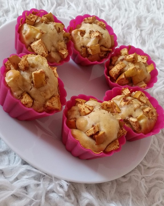 Fett- und kalorienarme Apfel - Zimt - Muffins von Nicky0110 | Chefkoch.de