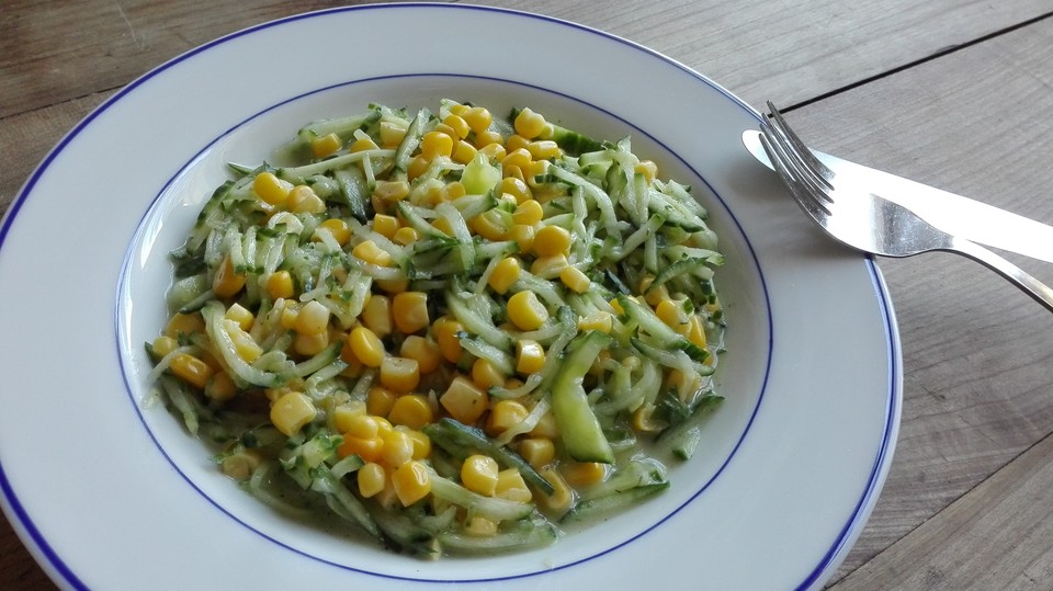 Gurkensalat mit Mais von Gesinchen20 | Chefkoch.de