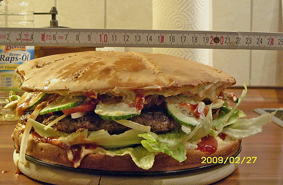 XL - Burger von Segelkoch | Chefkoch.de