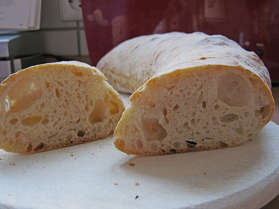 Ciabatta mit Lievito madre und Biga (Vorteig) von iobrecht Chefkoch.de