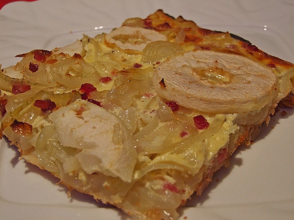 Zwiebelkuchen mit Äpfeln und Speck von lucy2208 | Chefkoch.de