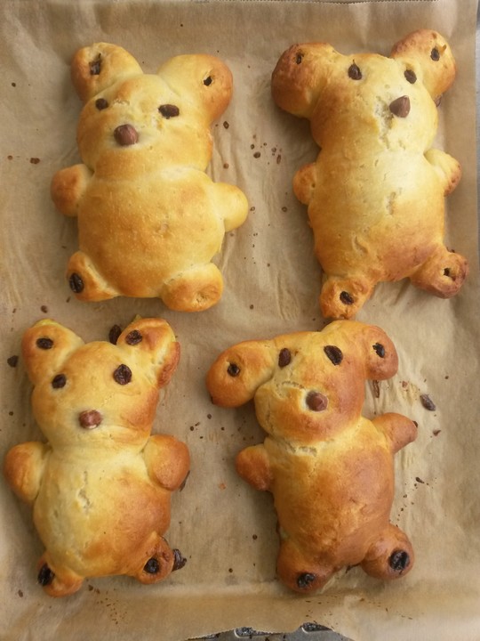 Osterhasen aus Quark - Öl - Teig von lucy2208 | Chefkoch.de