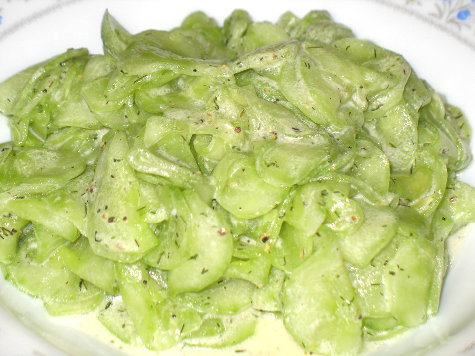 Feiner Gurkensalat von Glutinchen | Chefkoch.de