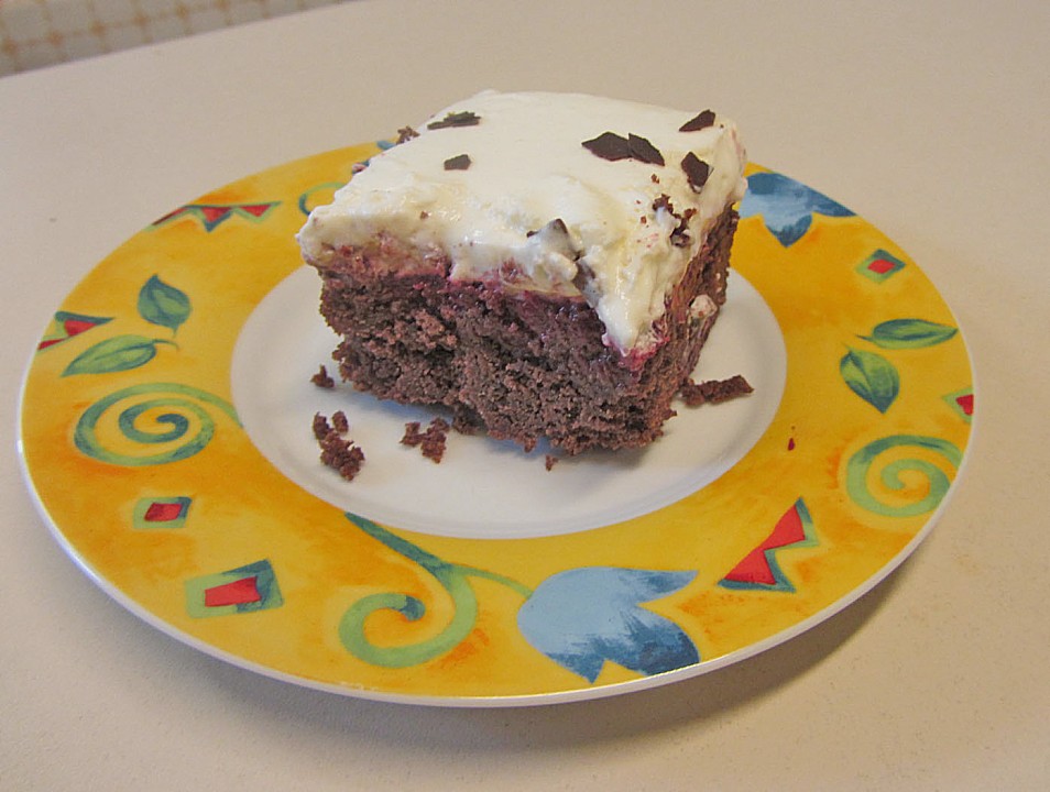 nigella black forest brownies