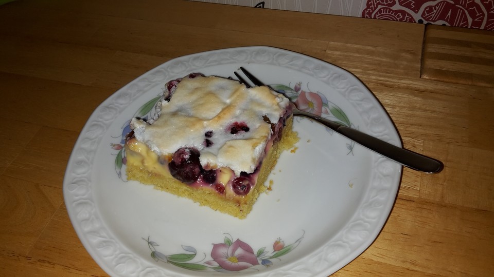 Kirsch - Himbeer - Heidelbeer - Schmand Blechkuchen von DieMichi83 ...