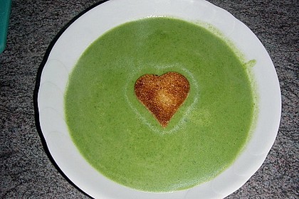 Spinat - Erbsen - Cremesuppe 3