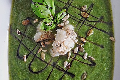Spinat - Erbsen - Cremesuppe 2