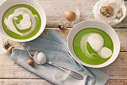 Spinat - Erbsen - Cremesuppe 1
