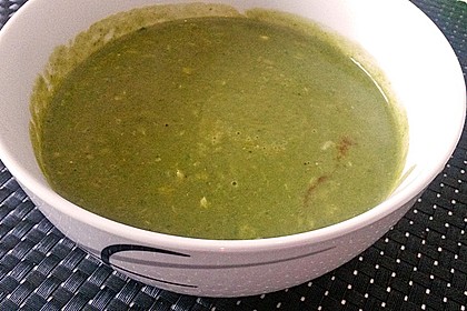 Spinat - Erbsen - Cremesuppe 11