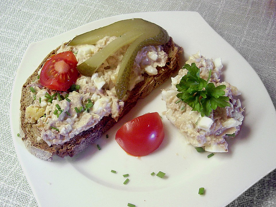 Eiaufstrich mit Thunfisch von gabipan | Chefkoch.de
