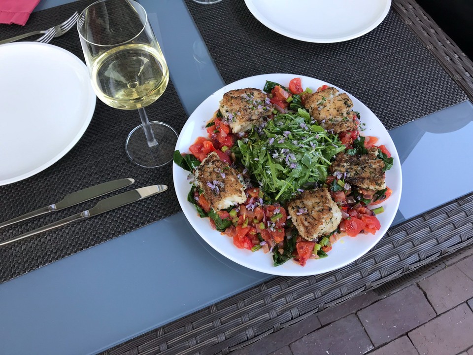 Seelachs mit Kräuterkruste von cannella | Chefkoch.de