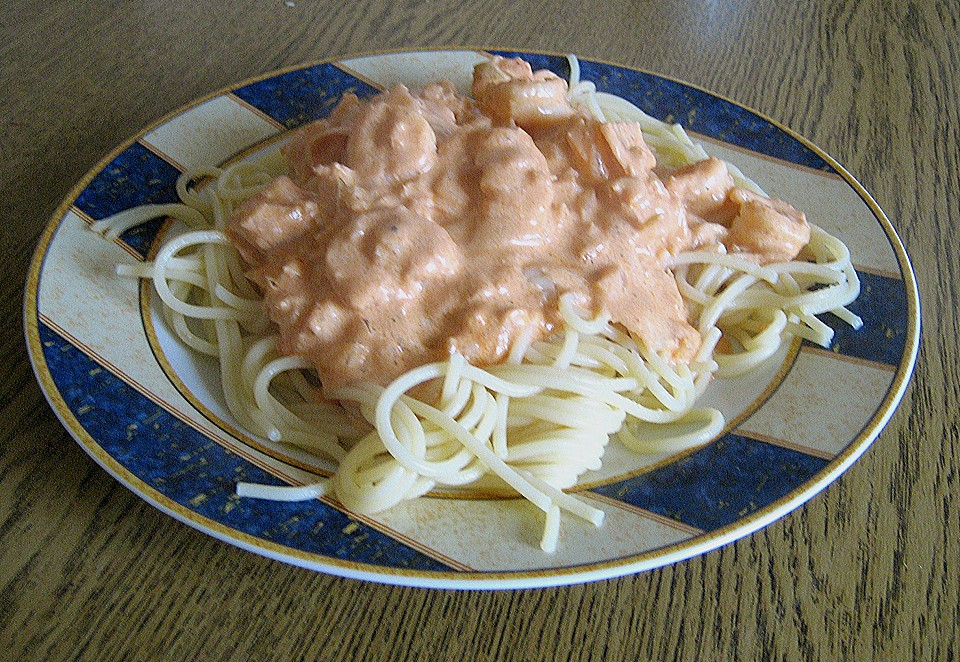 Bandnudeln mit Krabbensauce von mausel | Chefkoch.de